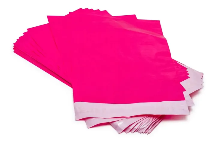 Foliopaki KOPERTY Foliowe 230x340 RÓŻOWE 50 SZTUK Kurierskie Ozdobne