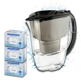dzbanek-filtrujacy-wode-aquaphor-amethyst-czarny-28l-3-wklady-w-zestawie