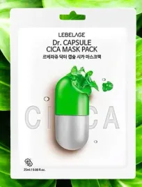regenerujaca-maseczka-do-twarzy-w-plachcie-28ml-lebelage-dr-capsule-cica