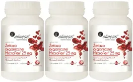 aliness-zelazo-organiczne-microferr-25mg-witamina-c-anemia-niedokrwistosc