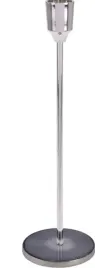 swiecznik-metalowy-srebrny-z-podstawa-w-kolorze-jasno-szarym-25cm