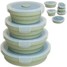 pojemnik-silikonowy-skladany-okragle-na-zywnosc-4szt-khaki-lunch-box-zestaw