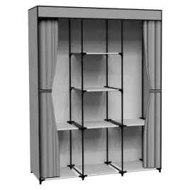 szafa-tekstylna-z-8-polkami-sonia-antracyt-z-kurtyna