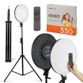 okragla-lampa-panelowa-bicolor-led-enso-330-70w-statyw