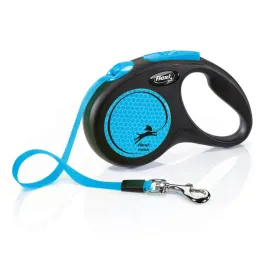 flexi-neon-z-tasma-s-niebieska-smycz-automatyczna-dla-psa-5m-do-15kg