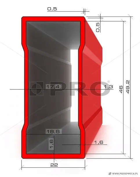 poziomica-libella-pro-05-m-stan-nowy-marka-pro