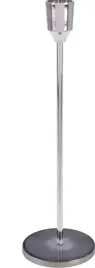 swiecznik-metalowy-srebrny-z-podstawa-w-kolorze-jasno-szarym-25cm