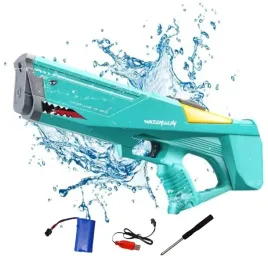 pistolet-rekin-shark-zielony-na-wode-600-ml-pojemnosci-elektryczny