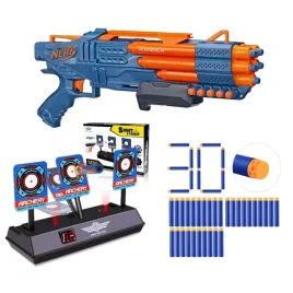 pistolet-nerf-elite-ranger-pd-5-zestaw-elektroniczna-tarcza-30-strzalek