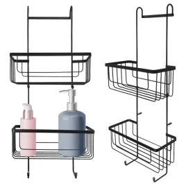 polka-pod-prysznic-wiszaca-lazienkowa-loft-czarna-do-lazienki-nierdzewna