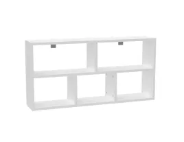 polka-wiszaca-na-ksiazki-do-salonu-100-cm-biala