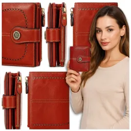 portfel-damski-elegancki-maly-pojemny-na-karty-rfid-z-paskiem-czerwony