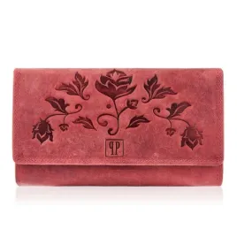portfel-damski-skorzany-w-kwiaty-czerwony-na-prezent-paolo-peruzzi-rfid