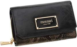 portfel-damski-monnari-elegancka-portmonetka-suwak-wzor-skory-na-prezent