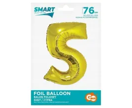 balon-foliowy-cyfra-5-zlota-smart-76cm