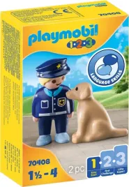 playmobil-1-2-3-policjant-z-psem-70408