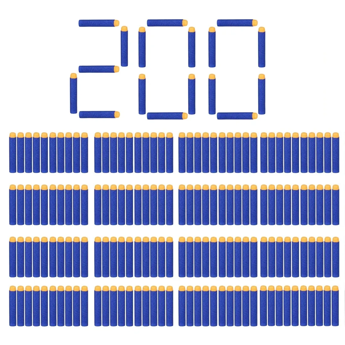 200-strzalek-do-nerf-elite-naboje-strzalki