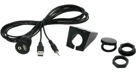 samochodowe-zlacze-gniazdo-montazowe-usb-aux-z-podstawka-przedluzacz-kabel