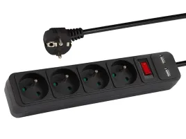 przedluzacz-listwa-zasilajaca-wlacznik-gruby-sznur-4-gniazda-2xusb-2-1a-5m