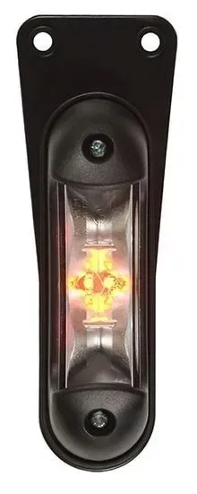 LAMPA OBRYSOWA biało pomarańczowo czerwona LD 2167