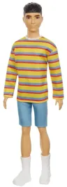 barbie-ken-brunet-fashionistas-w-bluzie-i-dzinsowych-szortach-grb91