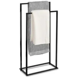 stojak-wieszak-na-reczniki-2-poziomowy-gesi-czarny