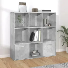 vidaxl-regal-na-ksiazki-betonowa-szarosc-98x30x98-cm-plyta-wiorowa