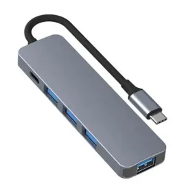 rozgaleznik-rozdzielacz-adapter-hub-splitter-slim-4x-usb-3-0-1x-usb-c