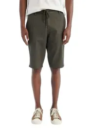 defacto-meskie-khaki-krotkie-spodenki-z-wiazaniem-42-kwa
