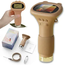 mikroskop-cyfrowy-kieszonkowy-dla-dzieci-led-1000x-hd-brazowy-preparaty