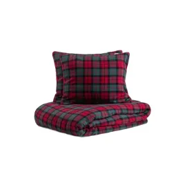 posciel-tartan-flanelowa-czerwona-w-krate-160x200-2-50x60-cm-homla