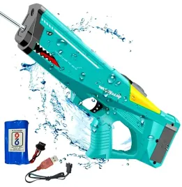 pistolet-na-wode-elektryczny-shark-zielony-automatyczne-napelnianie-wody