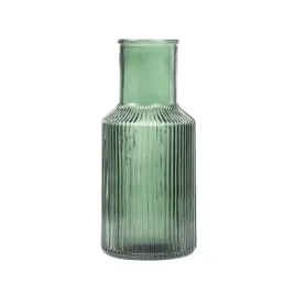 wazon-tolle-szklany-prazkowany-zielony-10x22-cm-homla