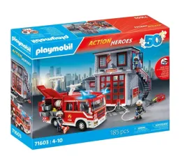 playmobil-action-heroes-action-straz-pozarna-woz-strazacki-3-figurki-71603