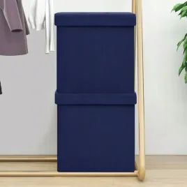 vidaxl-skladane-stolki-ze-schowkiem-2-szt-niebieski-sztuczny-len