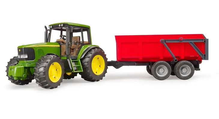 Ciągnik John Deere 6920 Z Wywrotką Bruder 1:16