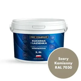 pro-company-farba-lateksowa-kuchnia-lazienka-25l-szary-kamienny-ral-7030