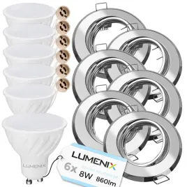 6x-zestaw-oprawa-halogenowa-chromowa-okragla-zarowka-gu10-led-8w-neutral