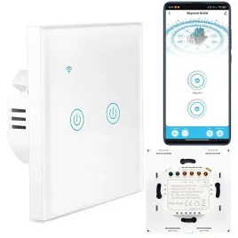 dotykowy-wlacznik-swiatla-dwukanalowy-szklany-led-bialy-wifi-tuya-smart-led