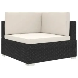 vidaxl-siedzisko-narozne-z-poduszka-1-szt-polirattan-czarne