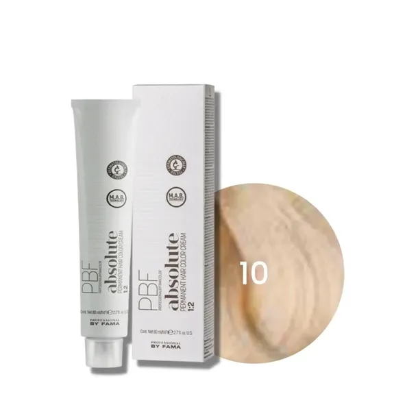 BY FAMA ABSOLUTE profesjonalna trwała farba do włosów 80 ml | 10