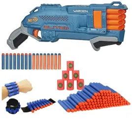 nerf-elite-2-0-zestaw-pistolet-warden-db-8-cele-50-strzalek-opaska