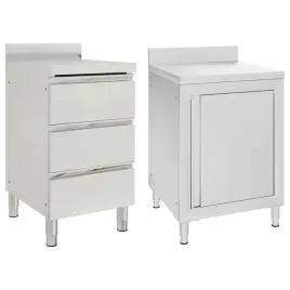 vidaxl-szafki-gastronomiczne-2-szt-stal-nierdzewna