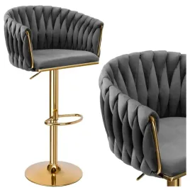 krzeslo-barowe-cofton-gold-welurowe-grafitowe-velvet