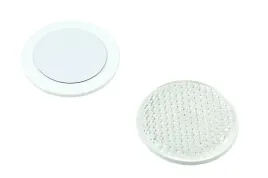 odblask-okragly-bialy-przyklejany-75mm