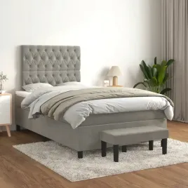 vidaxl-lozko-kontynentalne-z-materacem-jasnoszare-120x200cm-aksamit