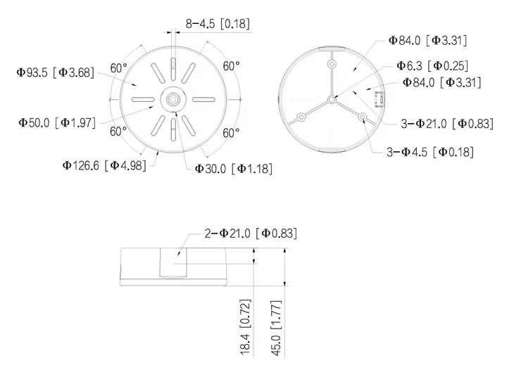 uchwyt-kamery-pfa1320r-dahua-certyfikat-ce