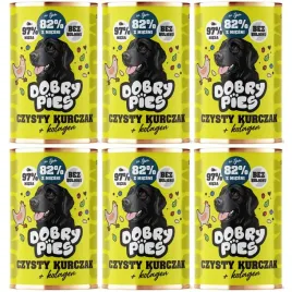 dobry-pies-czysty-kurczak-kolagen-karma-monoproteinowa-6x-400g