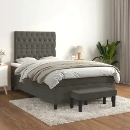 vidaxl-lozko-kontynentalne-z-materacem-ciemnoszare-120x200cm-aksamit