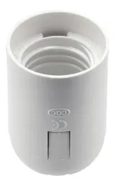 oprawka-gwint-e27-plastikowa-biala-gladka-gniazdo-do-lamp-e27